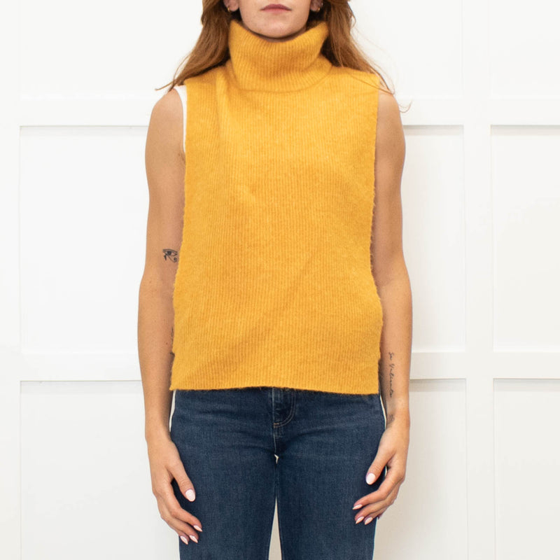 Bellerose Yellow Ribbed Tabard