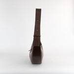NEOUS Orion Sling Bag In Smooth Burgundy Red Leather