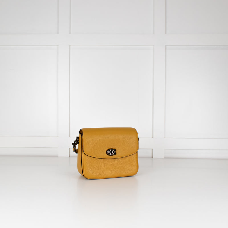 Coach Mustard Yellow Cassie 19 Bag