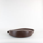 NEOUS Orion Sling Bag In Smooth Burgundy Red Leather