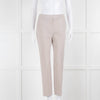 Max Mara Light Grey Wool Slim Leg Trousers