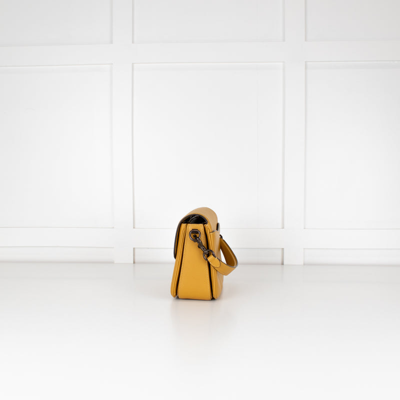 Coach Mustard Yellow Cassie 19 Bag