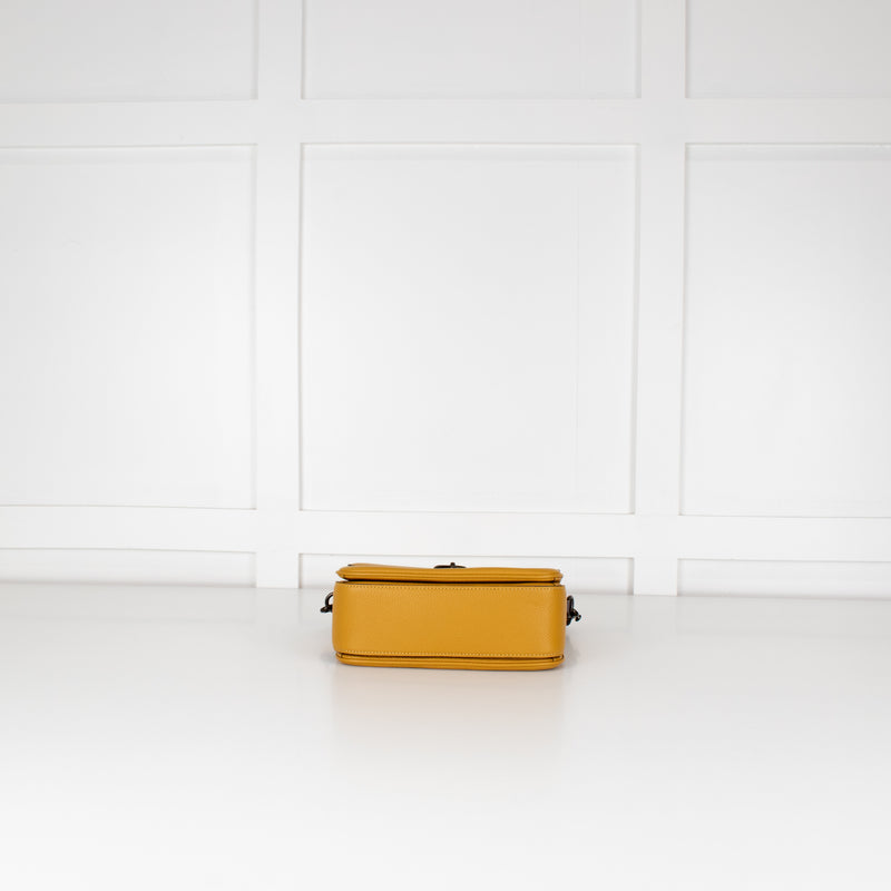 Coach Mustard Yellow Cassie 19 Bag
