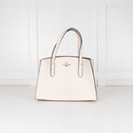 Coach White Charlie 28 Bag