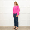 American Vintage Hot Pink Drapey Jumper
