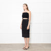 Burberry Black Lace Pencil Skirt