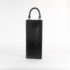 A.W.A.K.E Mode Black Leather Mini Briefcase Bag
