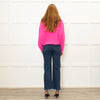 American Vintage Hot Pink Drapey Jumper