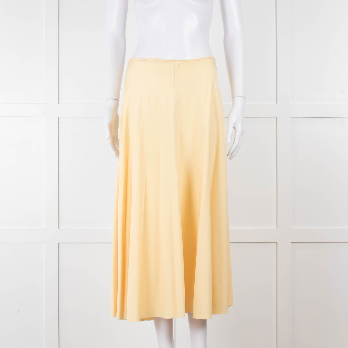 Acne Studios Pale Yellow Skirt