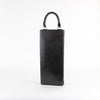 A.W.A.K.E Mode Black Leather Mini Briefcase Bag
