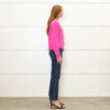 American Vintage Hot Pink Drapey Jumper