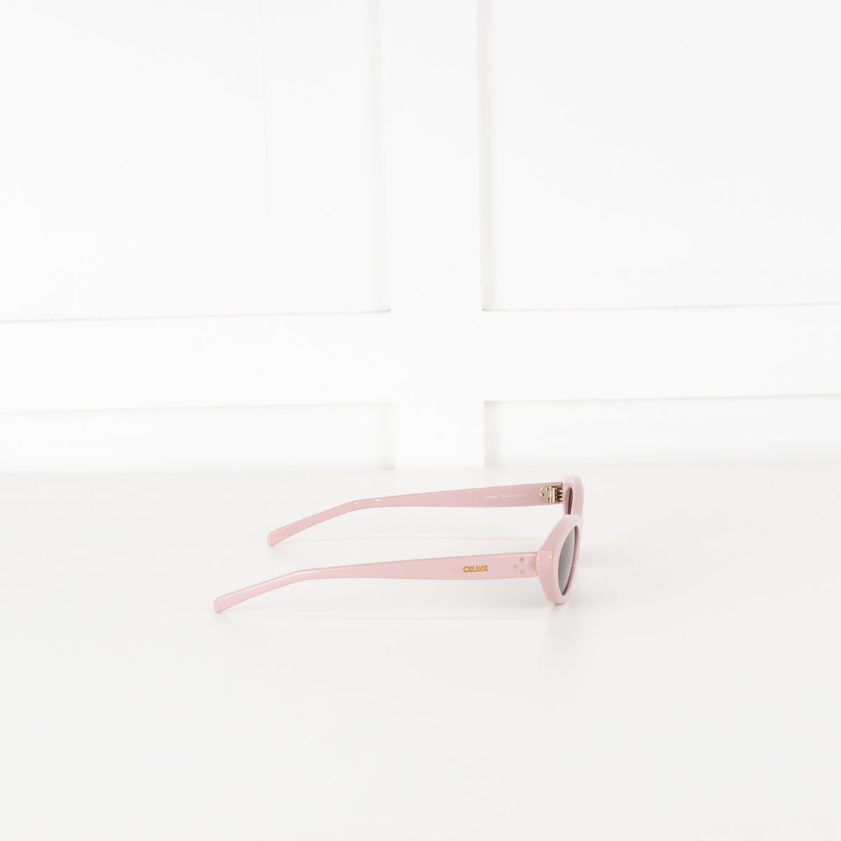 Celine Pink Retro Cat-Eye Style Sunglasses