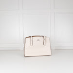 Coach White Charlie 28 Bag