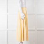 Acne Studios Pale Yellow Skirt