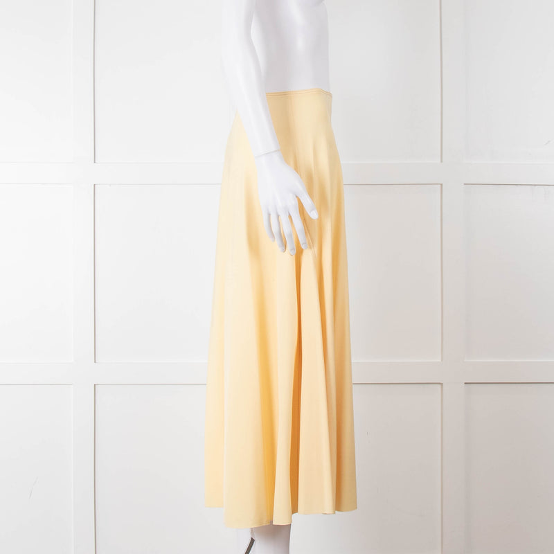 Acne Studios Pale Yellow Skirt
