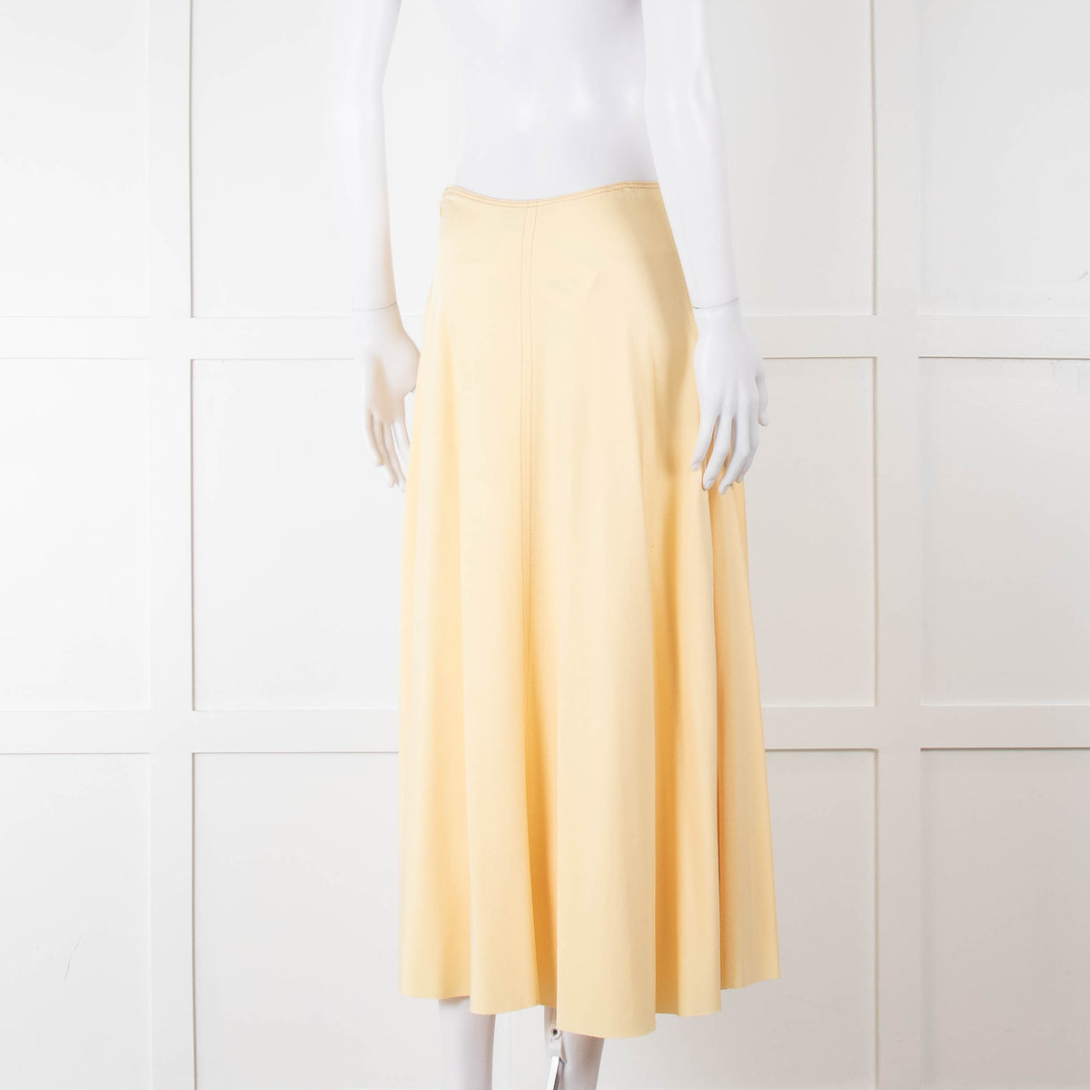 Acne Studios Pale Yellow Skirt