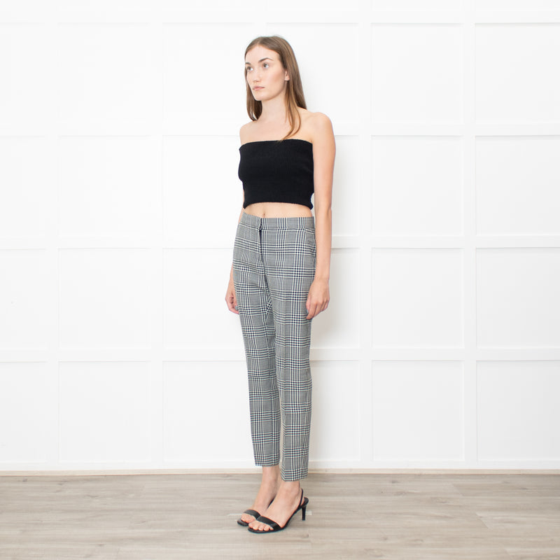 Burberry Prince of Wales Cigarette Trousers