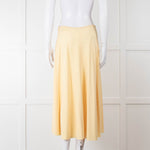 Acne Studios Pale Yellow Skirt