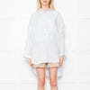 Frockk Pale Blue Linen Shirt