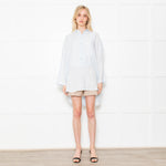 Frockk Pale Blue Linen Shirt