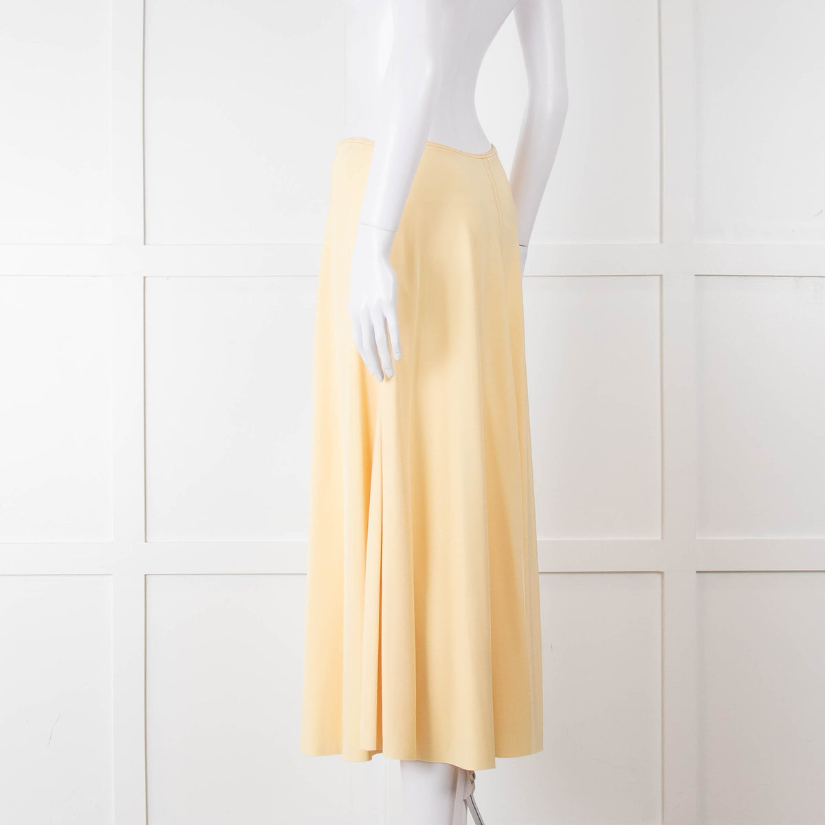 Acne Studios Pale Yellow Skirt