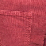 Vanessa Bruno Burgundy Corduroy Wide Leg Trousers