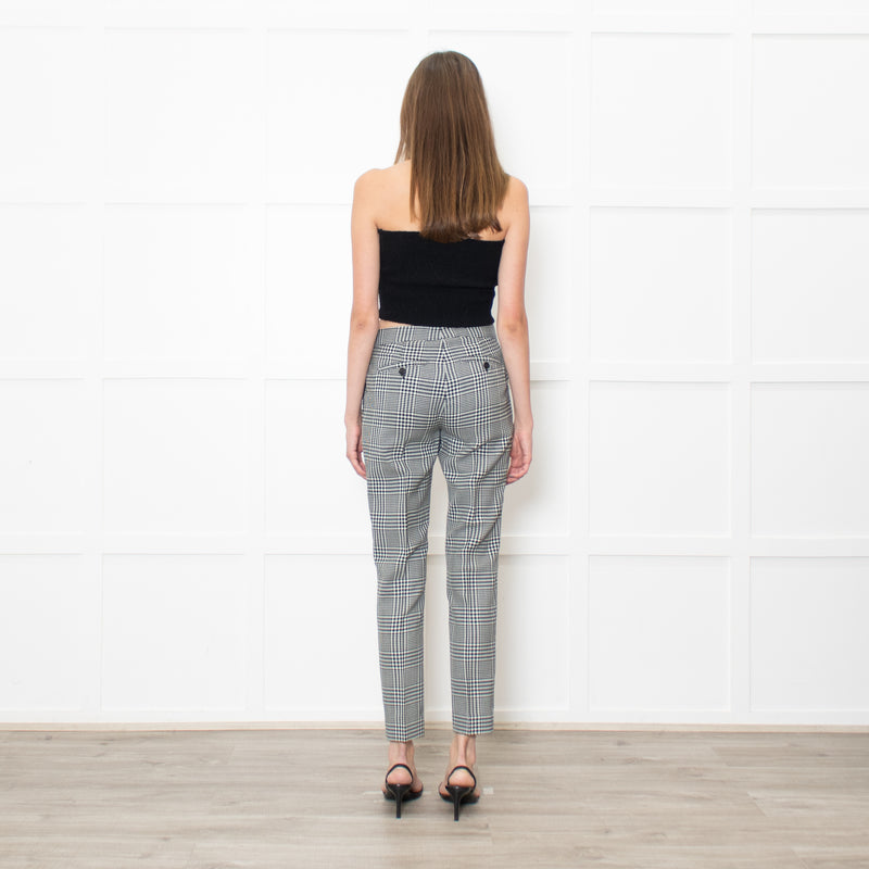 Burberry Prince of Wales Cigarette Trousers