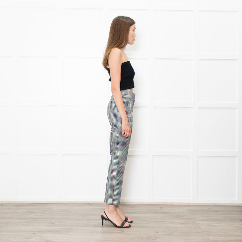 Burberry Prince of Wales Cigarette Trousers