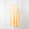 Acne Studios Pale Yellow Skirt