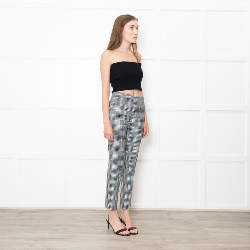 Burberry Prince of Wales Cigarette Trousers