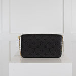 Louis Vuitton Black Empreinte Monogram Felicie Pochette