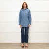 Loro Piana Blue Cotton Chambray Shirt