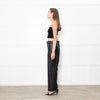 Commando Black Faux Leather Straight Trousers