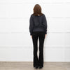 Brunello Cucinelli Grey Cashmere Cropped Cardigan With Sequin Argyle