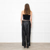 Commando Black Faux Leather Straight Trousers