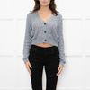 Brunello Cucinelli Blue Sequin Cable Knit Jumper