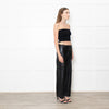 Commando Black Faux Leather Straight Trousers