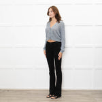 Brunello Cucinelli Blue Sequin Cable Knit Jumper