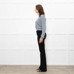 Brunello Cucinelli Blue Sequin Cable Knit Jumper