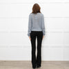 Brunello Cucinelli Blue Sequin Cable Knit Jumper