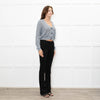 Brunello Cucinelli Blue Sequin Cable Knit Jumper