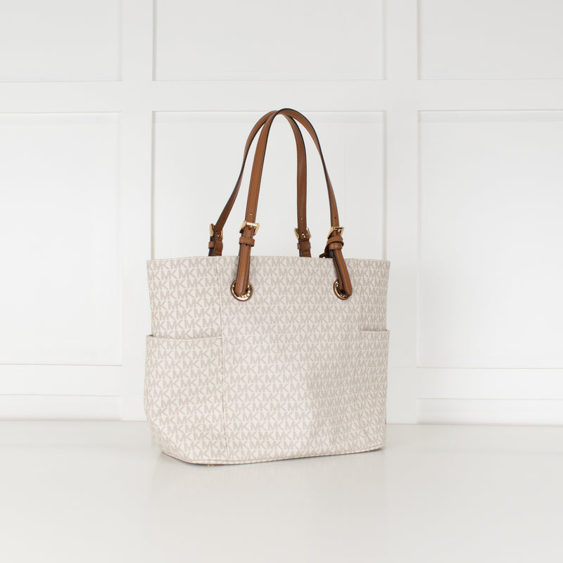 Michael by Michael Kors Logo Jet Set Travel Signature Tote