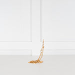 Liv Oliver Chloe Collection Gold Heart Multi Charm Love Necklace
