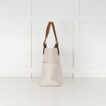 Michael by Michael Kors Logo Jet Set Travel Signature Tote