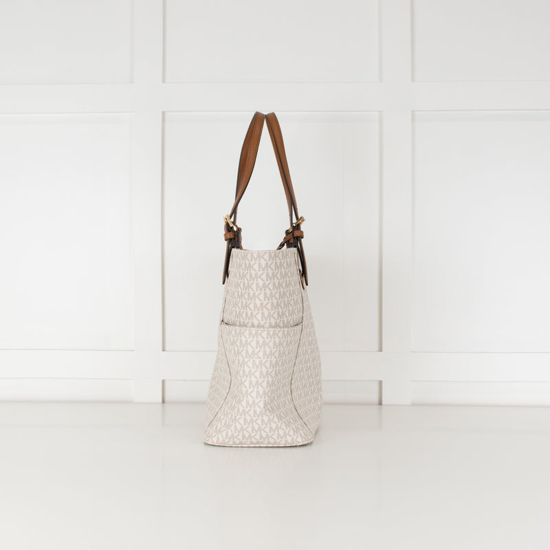 Michael by Michael Kors Logo Jet Set Travel Signature Tote