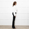 Acne Studios Cream Digital Print Crop Sweatshirt