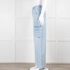 The Frankie Shop Pale Blue Cargo Jeans