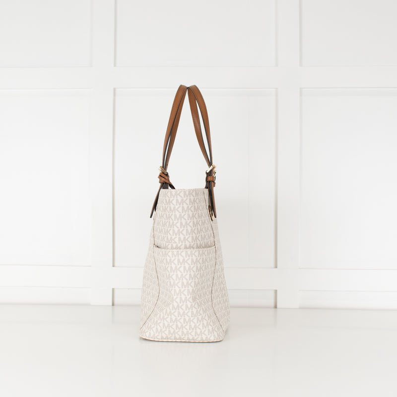 Michael by Michael Kors Logo Jet Set Travel Signature Tote