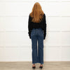 Runholz Black Knitted Frill Edge Cardigan