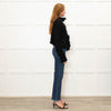 Runholz Black Knitted Frill Edge Cardigan